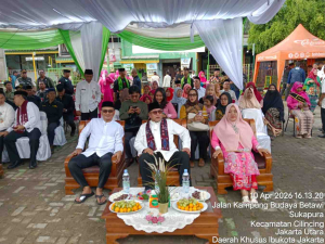 Pengamanan Ketat, Halal Bihalal Kampung Betawi Sukapura Tegaskan Komitmen Pelestarian Budaya
