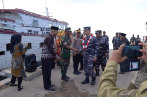 Danlanal Ranai Uji Kesiapan Pos Midai dan Amankan Aset Strategis di Perbatasan Natuna