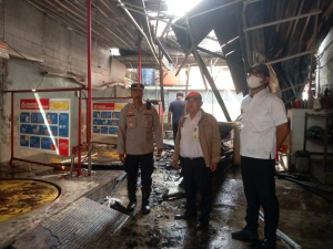 Kebakaran Cuci Motor di Pademangan, Polisi Duga Mesin Steam Picu Api