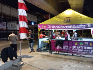 KRYD Malam Hari, Polisi Sasar Titik Rawan Tawuran di Penjaringan