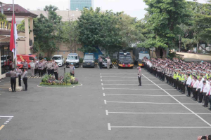Upacara Hari Kesadaran Nasional di Polres Jakut Soroti Disiplin dan Integritas Jelang May Day