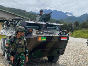 TNI Siagakan Panser Anoa di Freeport, Respons Cepat Pascaserangan KKB