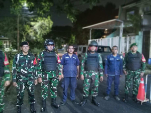Patroli Malam Koramil 09/Serpong Utara Tekan Potensi Kejahatan di Jam Rawan