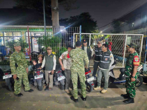 Patroli Malam Terpadu di Ciracas, Aparat dan Warga Tekan Potensi Gangguan Kamtibmas
