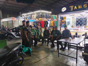 Koramil Batu Ceper Intensifkan Patroli Malam, Tekan Potensi Kriminalitas