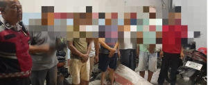 KRYD Polsek Koja Bongkar Dugaan Judi, Tujuh Orang Diamankan di Tugu Utara