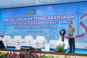Polda Metro Jaya Serap Aspirasi Buruh Jelang May Day 2026 Lewat Dialog Terbuka