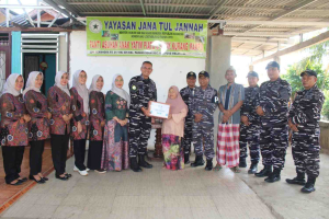 HUT Ke-40, Lanal Bengkulu Prioritaskan Aksi Nyata ke Panti Asuhan