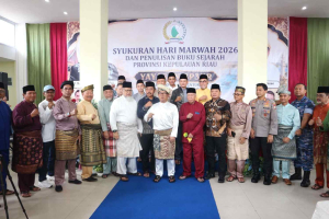 Danlanal Bintan Hadiri Hari Marwah Kepri ke-24, Tegaskan Dukungan Pelestarian Sejarah Daerah