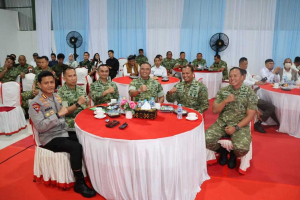Danlanal Bintan Hadiri Peresmian 1.061 Koperasi, Pemerintah Percepat Ekonomi Desa
