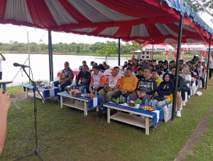 Prajurit Lanal Bintan Ikuti Tracking Gunung Bintan, Perkuat Sinergi di HUT ORARI ke-4