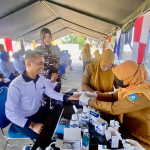 Lanal Bintan Gelar Skrining PTM dan Cek Kesehatan Gratis, Dorong Deteksi Dini Penyakit Prajurit