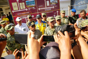 Kasum TNI Tinjau Rehabilitasi Pascabencana dan Salurkan Air Bersih di Tapanuli