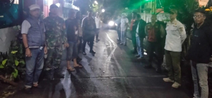 Koramil Pulogadung Bersama Tiga Pilar Intensifkan Patroli Siskamling Jaga Wilayah