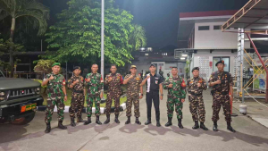 Malam Takbir Idul Adha, Kodim 0506/Tgr Gelar Patroli Gabungan Tekan Potensi Gangguan Kamtibmas