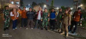 Koramil Cipayung Gelar Patroli Komduk, Perkuat Sinergi Jaga Keamanan Lingkungan