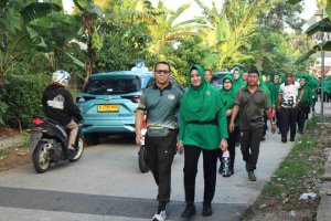 Dandim 0506/Tgr Pimpin Olahraga Bersama, Perkuat Kebugaran dan Soliditas Prajurit
