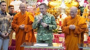 Pangdam Jaya Hadiri Waisak 2570 TB di Ekayana Arama