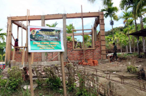 Satgas TNI AD Percepat Rehab Musholla Al Huda di Mentawai