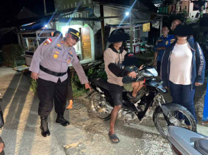 Polsek Sikakap dan Forkopimcam Tertibkan Knalpot Racing Demi Kenyamanan Warga