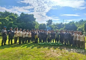Panen Semangka Lanal Sibolga Jadi Uji Nyata Program Ketahanan Pangan