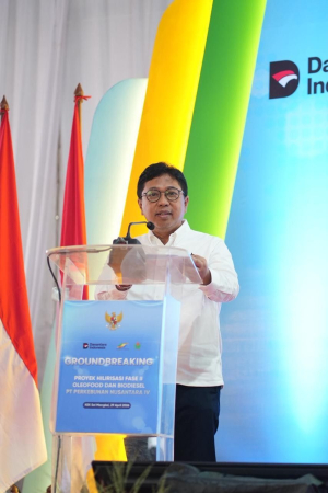 Hilirisasi Tahap II Bergulir, PTPN Siapkan Industri Sawit Terpadu di Sei Mangkei