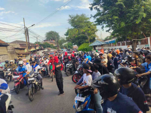 Ribuan Buruh Penjaringan Menuju Monas, Polisi Terapkan Pengamanan Berlapis pada May Day 2026