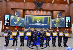 Lanal Bintan Raih Penghargaan Kasal Usai Gagalkan Penyelundupan Narkotika di Selat Riau