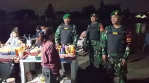 Babinsa dan Komduk Gelar Patroli Malam, Tekan Gangguan Keamanan
