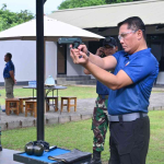 Lanud Sultan Hasanuddin Perkuat Sinergitas Lewat Coffee Morning dan Latihan Menembak Forkopimda