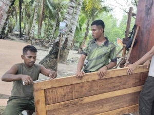 Satgas TMMD Rampungkan Pintu MCK Umum, Warga Keakwa Segera Nikmati Fasilitas Layak