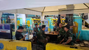 Patroli Malam Gabungan, Babinsa dan Komduk Perkuat Keamanan Wilayah Tangerang