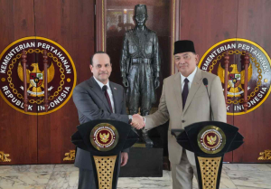 Panglima TNI Dampingi Menhan Terima Wakil PM Qatar, Perkuat Kerja Sama Pertahanan
