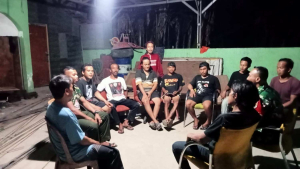 Koramil Cakung Bersama Tiga Pilar Gelar Patroli Malam, Antisipasi Gangguan Kamtibmas dan Banjir