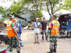 Koramil Batuceper Gelar Sosialisasi Darurat Sampah, Dorong Kesadaran Warga
