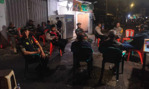 Koramil Jatinegara dan Komduk Gelar Patroli Malam, Perkuat Keamanan Akhir Pekan
