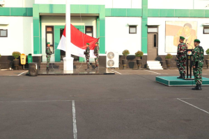 Kodim 0506/Tangerang Gelar Upacara Bendera, Perkuat Disiplin dan Nasionalisme Prajurit
