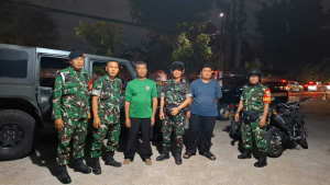 Koramil Cibodas dan Serpong Patroli Malam Bersama Komduk, Antisipasi Kejahatan Jalanan