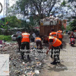 Satgas Sampah Koramil Tangerang Tetap Bergerak di Hari Libur