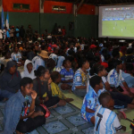 Kodim 1714/Puncak Jaya Gelar Nobar Piala Dunia 2026, Perkuat Kedekatan TNI dan Warga