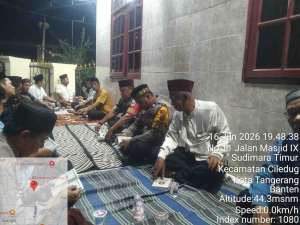 Babinsa Sudimara Timur Hadiri Tahlilan, Perkuat Ikatan Sosial dan Sinergi Aparat dengan Warga