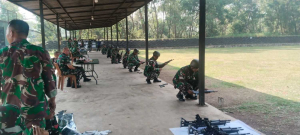 Kodim 0506/Tangerang Raih Juara III Lomba Menembak Korem 052/Wijayakrama