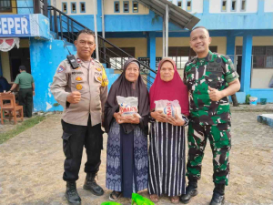 Koramil 02/Batuceper Salurkan Sembako, Wujudkan Kepedulian untuk Warga Binaan