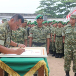 Wakil Panglima TNI Tinjau Pembangunan Yonif TP 936/Satria Joyokusumo