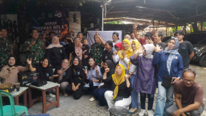 Kodim 0504/Jakarta Selatan Gelar Nobar Sepak Bola, Pererat Kebersamaan dengan Warga Cilandak
