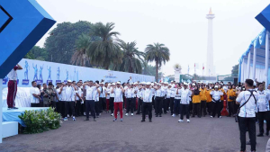 Pangdam Jaya Hadiri Olahraga Bersama Hari Bhayangkara ke-80