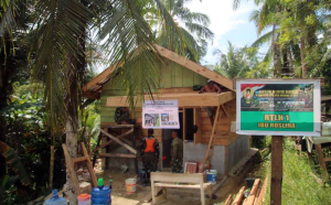 Rehabilitasi RTLH Mentawai Capai Tahap Akhir, Rumah Warga Mulai Dicat