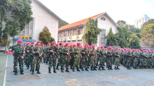 Yonif 14 Marinir Siaga Pengamanan Ibu Kota, Perkuat Stabilitas dan Kesiapsiagaan