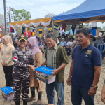 Lanal Bintan Gelar Bakti Sosial dan Layanan Kesehatan Gratis di Desa Kawal