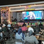 Kodim 0509/Kabupaten Bekasi Gelar Nobar Piala Dunia 2026, Puluhan Warga Ramaikan Grand Wisata